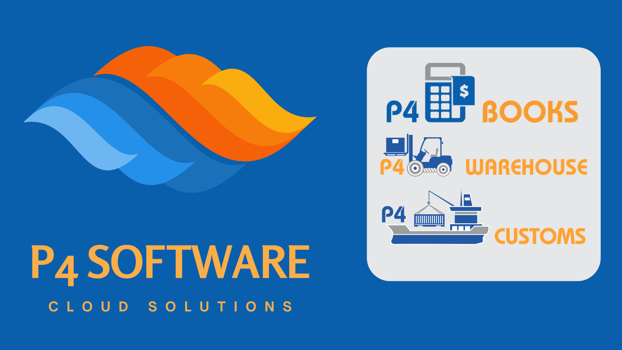 P4 Software YouTube channel art