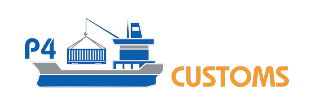 P4 Customs — Full Color Logo